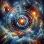 DALL·E 2023-11-12 11.52.11 - Visualize the intersection of quantum mechanics and human consciousness in a surreal and thought-provoking scene. Imagine a subatomic particle, repres.png