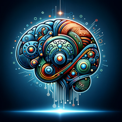DALL·E 2023-12-11 08.21.53 - A futuristic and imaginative logo representing a collaborative project between human intuition and artificial intelligence. The design should symboliz.png